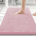 Smiry Luxury Chenille Bathroom Rugs 30x20, Extra Soft and Absorbent Shaggy Bath by Smiry