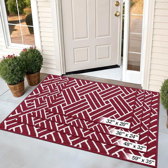 OLANLY Indoor Door Mat, 40x32 Inch, Dirt Resistant and Absorbent, Non-Slip - Image 7