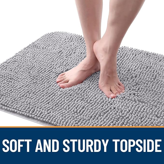 OLANLY Dog Door Mat for Muddy Paws 40x32, Absorbs Moisture and Dirt, Absorbent - Image 4