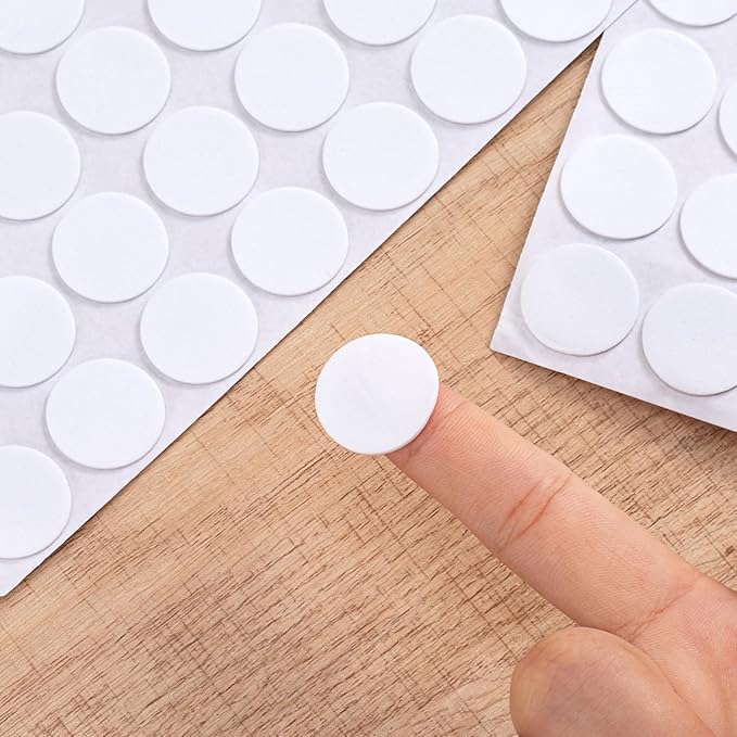 240 Pcs Small Felt Furniture Pads, Self-Adhesive EVA Foam Dot Circles, Round - Image 3
