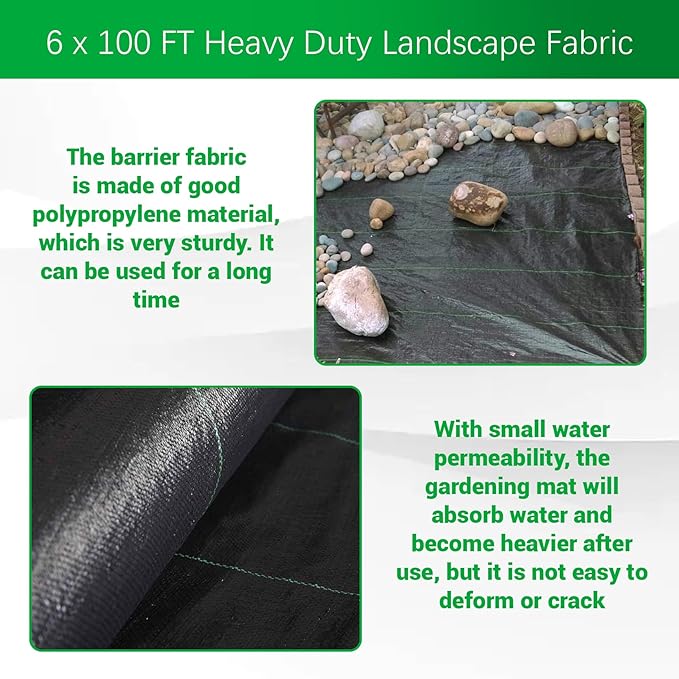 Weed Barrier Fabric Planting Cover - Image 6