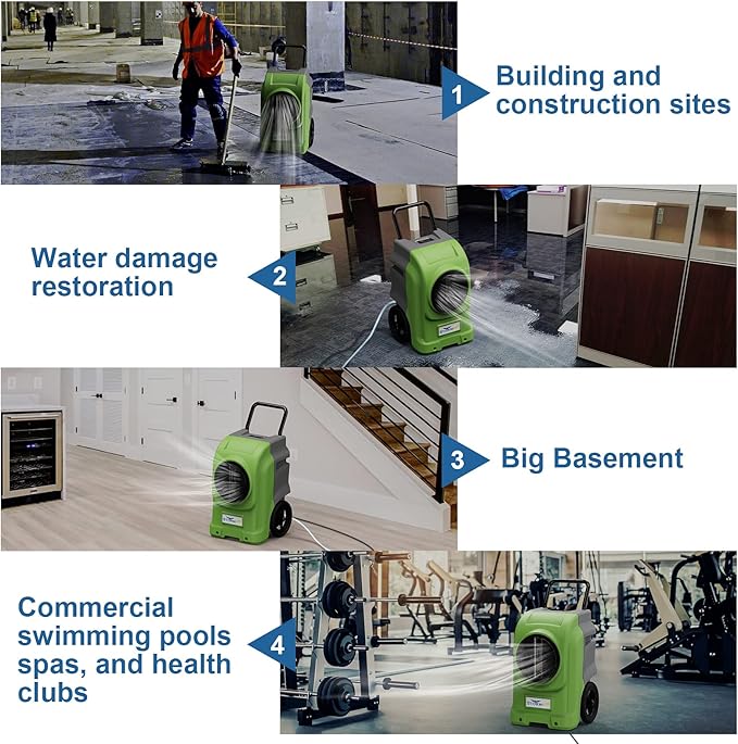 AlorAir 270 Pints Commercial Dehumidifiers Smart Wi-Fi - Image 6