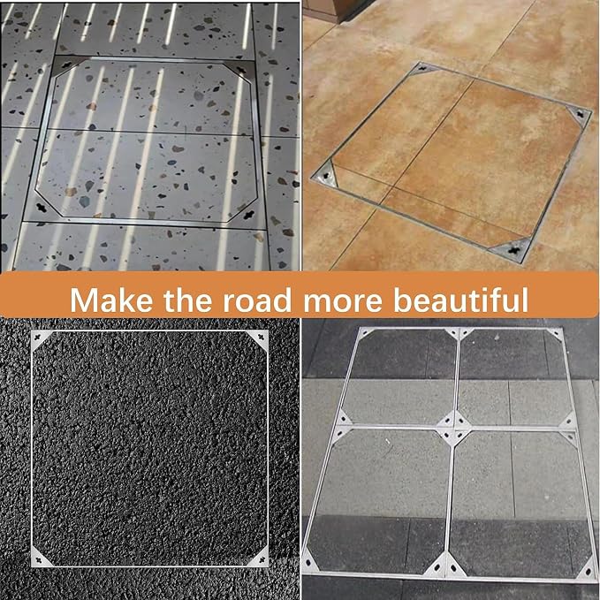 12x12 in Invisible Stainless Steel Manhole Cover and Frame - Image 6
