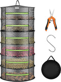 VIVOSUN 6-Layer Mesh Drying Rack Hanging Design by VIVOSUN