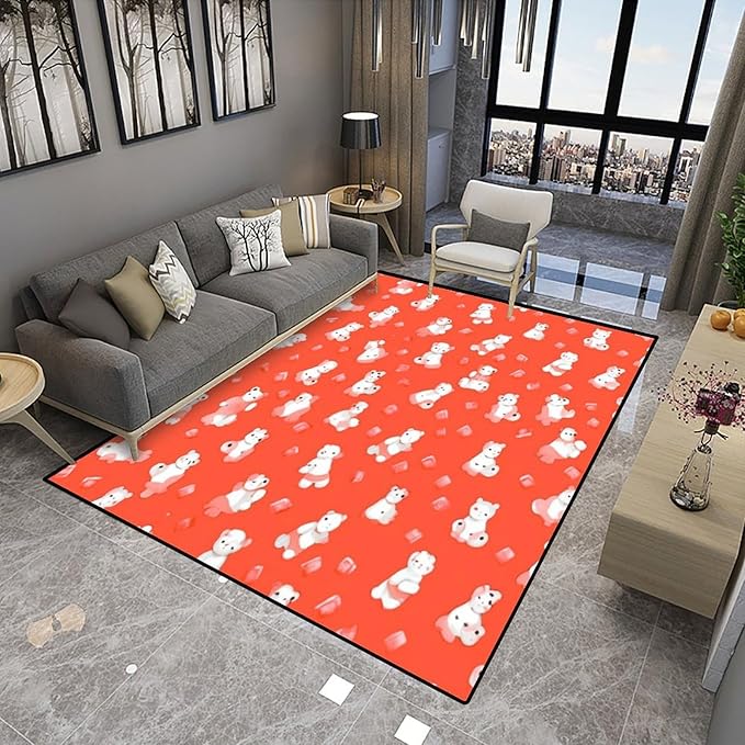 Rug, Flame Resistant, Quick Dry, Stain Resistant, Waterproof Floor Carpet - Image 4