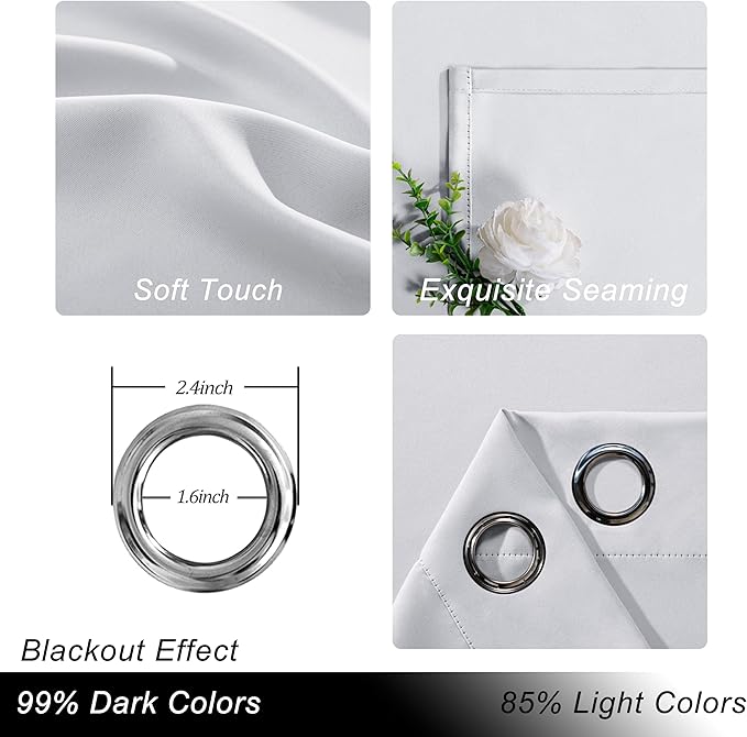 Hiasan Sliding Glass Door Blackout Curtains - Image 2