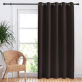 NICETOWN Bedroom Blackout Curtain Panel, 1 Panel, 70 x 84 inch, Toffee Brown by NICETOWN