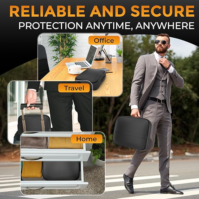 Fireproof Document Bag Waterproof Organizer Box - Image 5