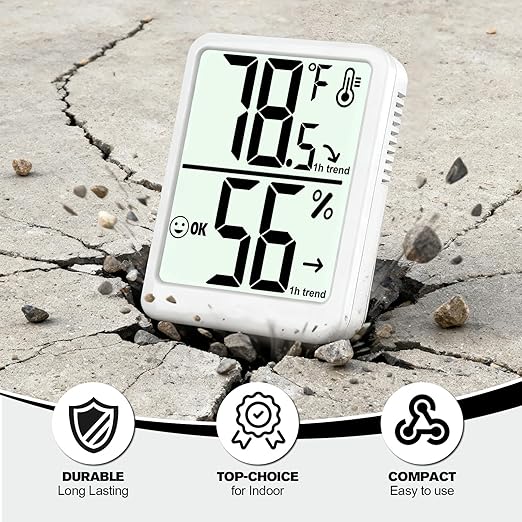 2-Pack Room Thermometer Indoor Hygrometer - Image 6
