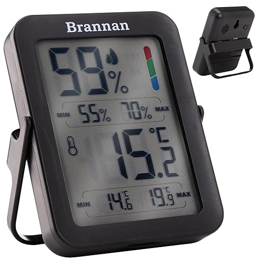 Brannan Max Min Thermometer Room Indoor Humidity Meter Hygrometer - Image 2