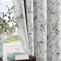 jinchan Floral 95% Blackout Curtains by JINCHAN