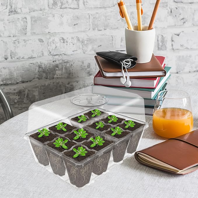 Gardzen 3 Pack Seed Starting Tray, Plant Germination Trays, Seed Starter Kit - Image 7