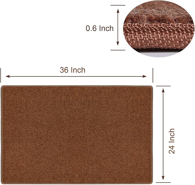 PURE ERA Carpet Stair Tread Landing Mat Tape Free Self Adhesive Non Slip Skid - Image 3