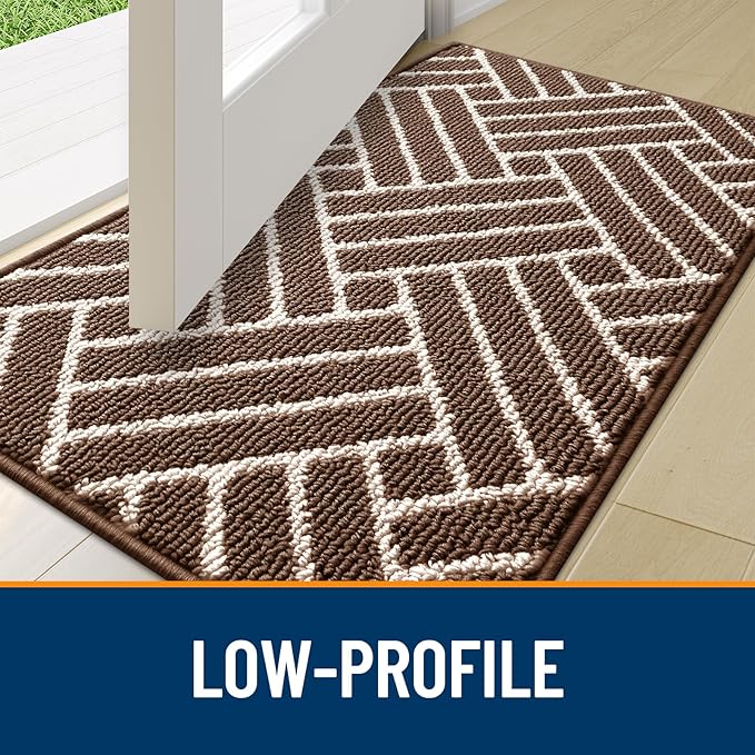 OLANLY Large Indoor Door Mat, 59x35 Inch, Dirt Resistant and Absorbent - Image 4