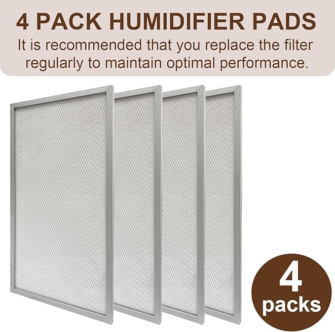 4 Pack MERV-8 Dehumidifier Filters Replacement - Image 4