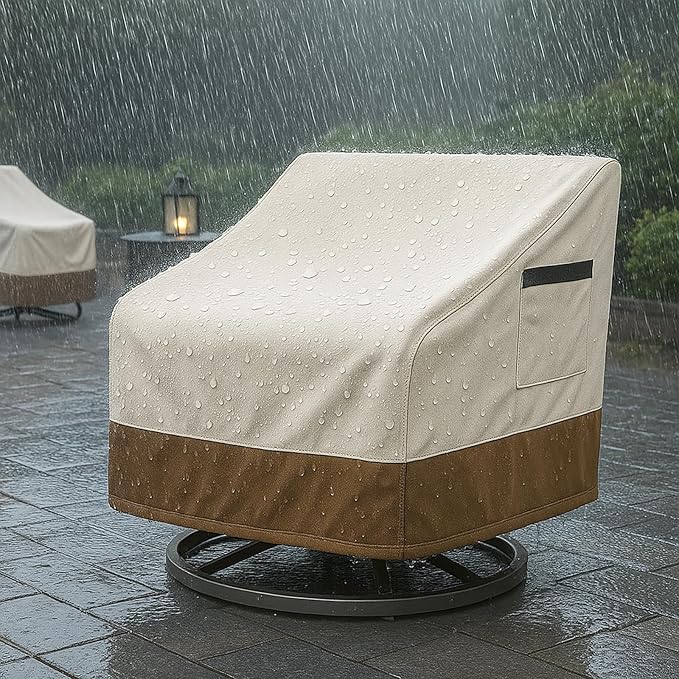 Outdoor Patio Chair Covers Waterproof, 28W x 33D x 38.5H inches Weather - Image 3