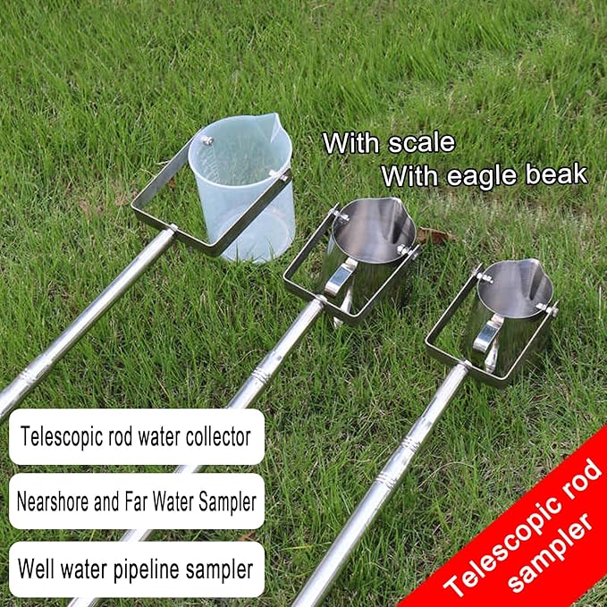 Water Quality Sampler, Telescopic Water Sampler, Stainless Steel Water Sampling - Image 2