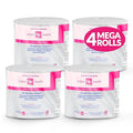 Sanitizing Wipes: 4000 Unscented Wet Wipes: 4 Refill Mega Rolls by MonkeyMovement