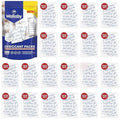 Wallaby 5 gram Food Safe Pure White Silica Gel Desiccant Dehumidifier Packs by WallabyGoods