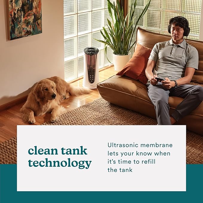 Homedics Ultrasonic Humidifier – Large Deluxe Air Humidifiers - Image 5
