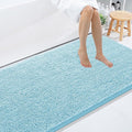 Smiry Luxury Chenille Bathroom Rugs 59x35, Extra Soft and Absorbent Shaggy Bath by Smiry