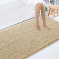 Smiry Luxury Chenille Bathroom Rugs 59x35, Extra Soft and Absorbent Shaggy Bath by Smiry