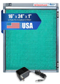 16x24x1 Polarized Media Electronic Air Filter by WINGMAN1