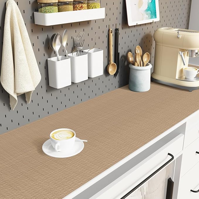 Drawer Liner, Shelf Liners for Kitchen Cabinet Waterproof & Oil-Proof Cupboard - Image 8