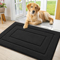 Smiry Dog Door Mat for Muddy Paws, Absorbs Moisture and Dirt, Low-Profile by Smiry