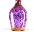Porseme 280ml Essential Oil Diffuser 3D Glass Aromatherapy Ultrasonic Humidifier by Porseme
