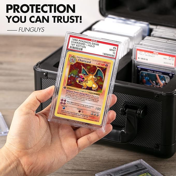 FunGuys Graded Card Storage Box, Trading Card Case - Image 6