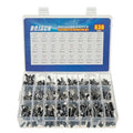BOJACK 24Value 630pcs Aluminum Electrolytic Capacitor Assortment Box Kit Range by BOJACK