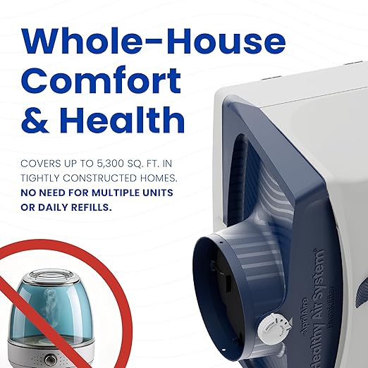 AprilAire 620AKZ Whole-House, Large Bypass Evaporative Humidifier – 18 Gallons - Image 4