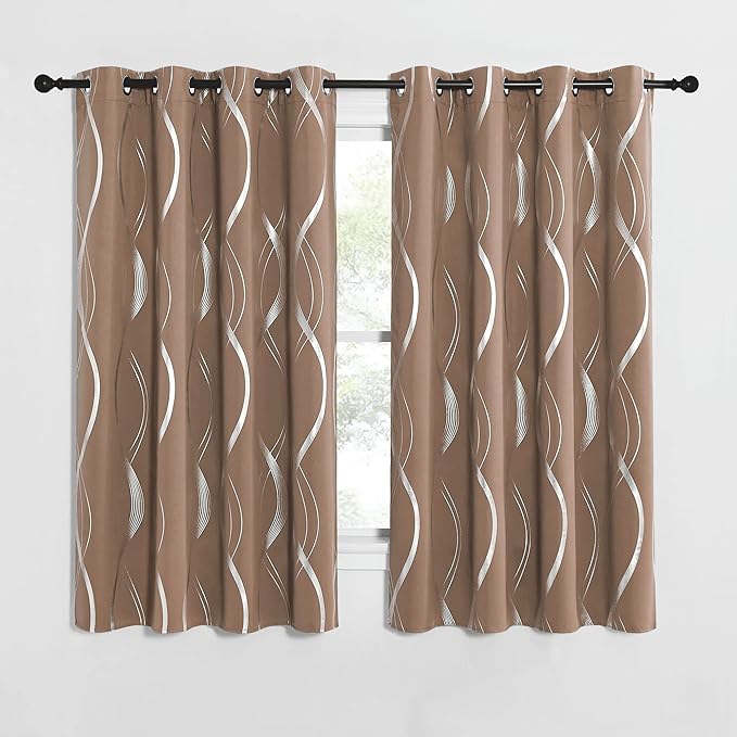 NICETOWN Bedroom Blackout Curtains Panels - Image 2