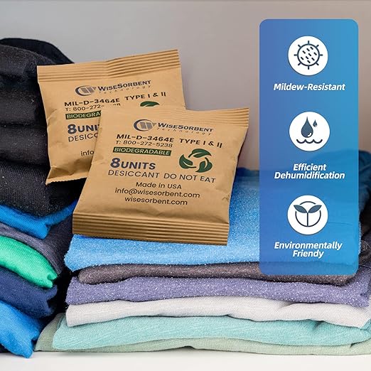 Kraft Clay Desiccants Packs for Safe, 264 Gram 35 Packs Dehumidifier for Gun - Image 5