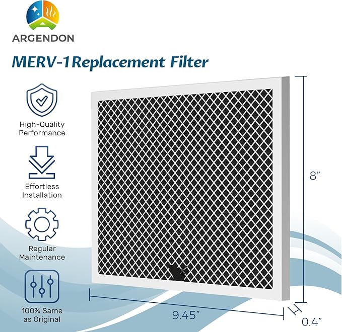 Argendon Filter Replacement, MERV-1 Filter Replacement Set - Image 8