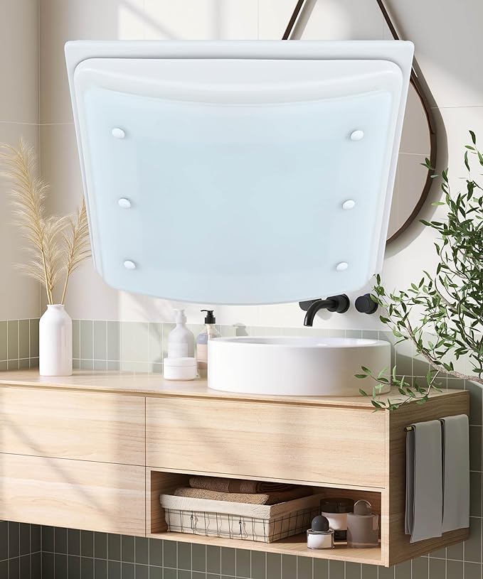 Good Housekeeping Buckingham 100 CFM 2.0 Sones Decorative Bathroom Ventilation - Image 2