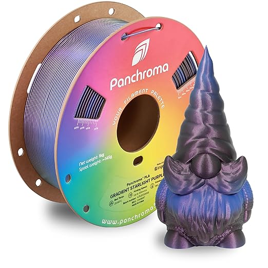 Polymaker Panchroma Gradient Starlight PLA Purple 3D Printing Filament by Polymaker