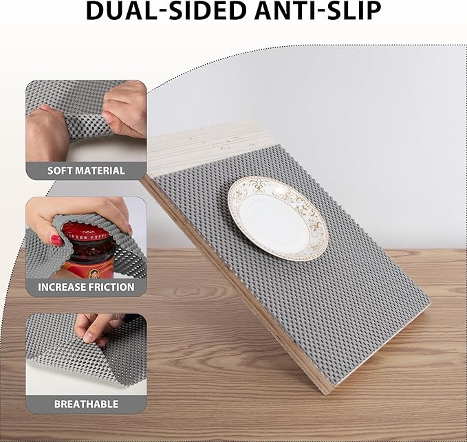 Shelf Liners for Cabinets-Drawer Liner Cabinet Liners for Shelves Kitchen - Image 3