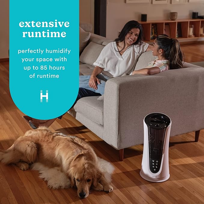 Homedics Ultrasonic Humidifier – Large Deluxe Air Humidifiers - Image 2