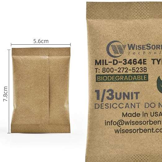 Kraft Clay Desiccants Packs for Safe, 11 Gram 30 Pack Dehumidifier for Gun Safe - Image 2