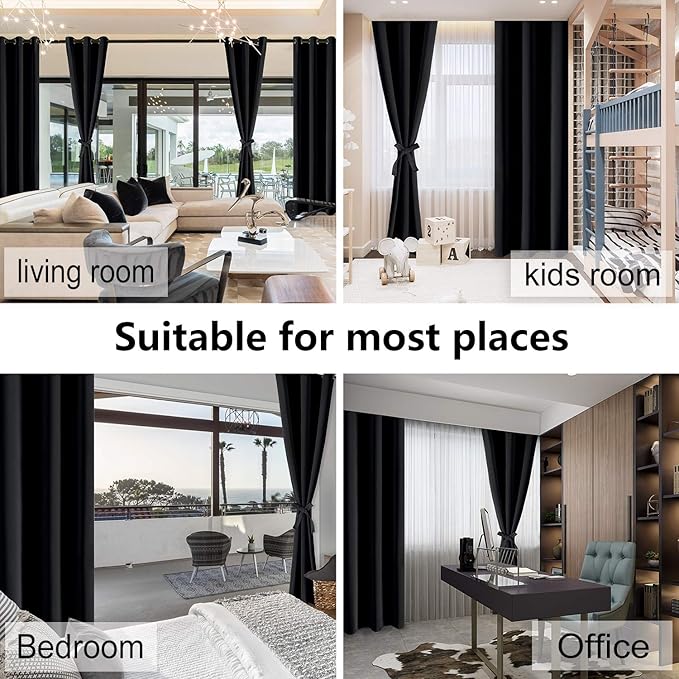 Hiasan RV Blackout Curtains for Bedroom, 52 x 36 Inches Long - Image 7