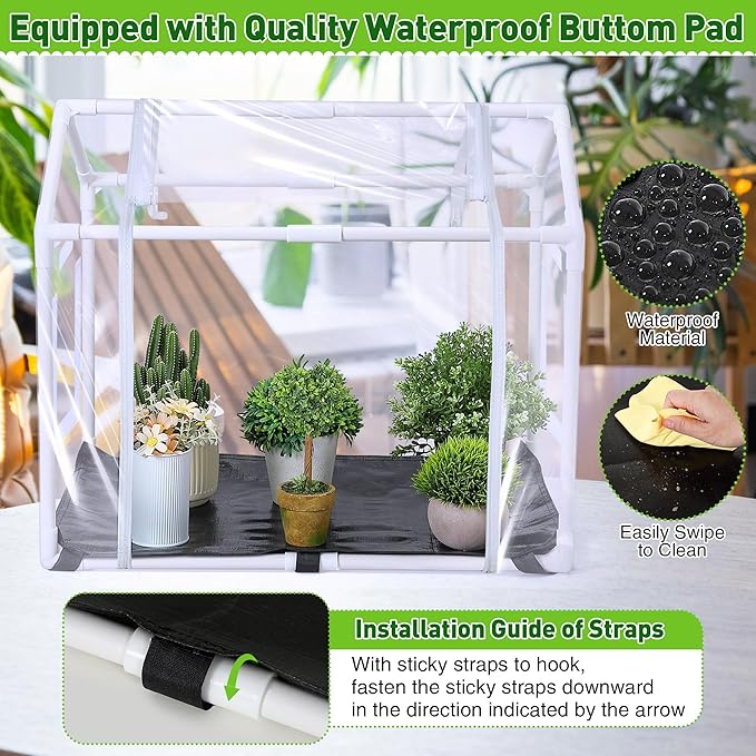 Mini Greenhouse with Potting Mat - Image 5