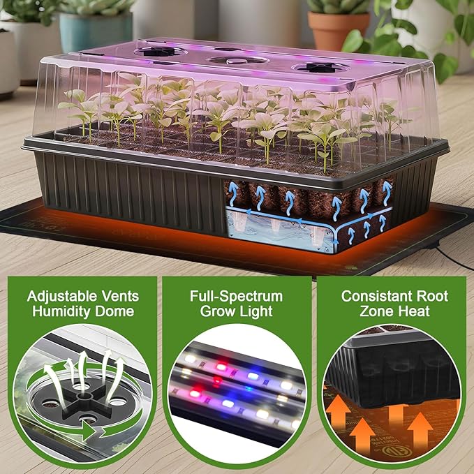 120-Cell Self-Watering Seed Starter Tray - Image 3