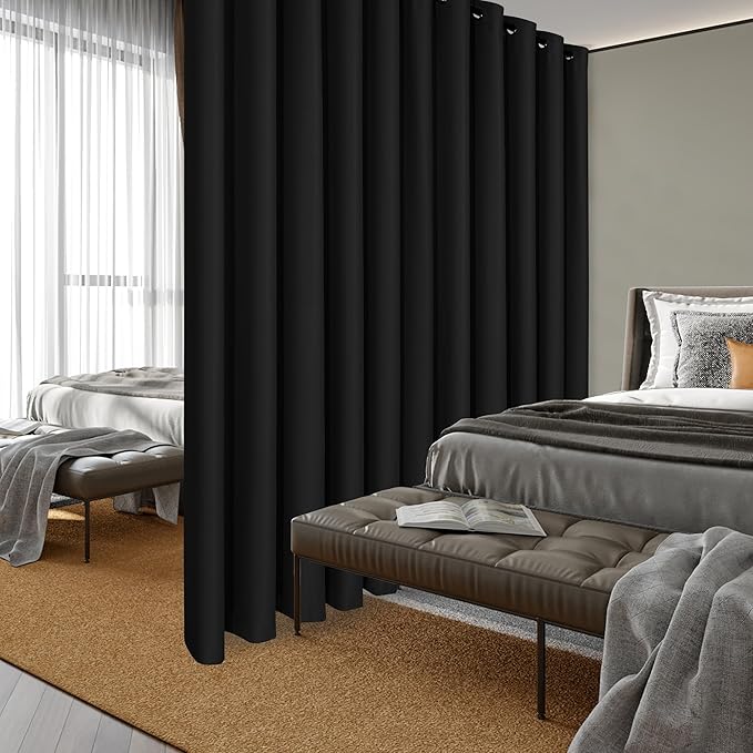 Hiasan Extra Wide Blackout Curtain Panel - Image 7