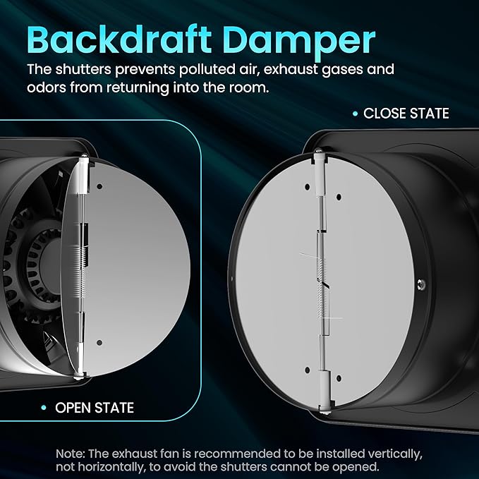 HG Power 10 Inch Exhaust Fan - Image 4