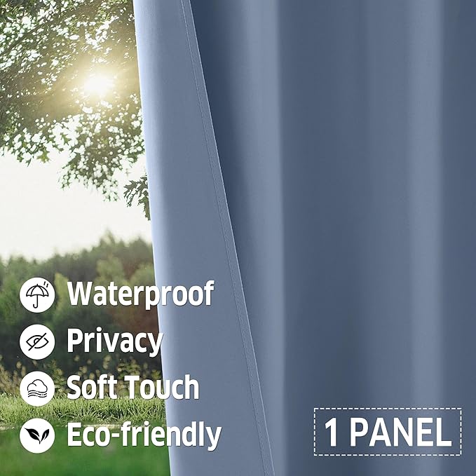 RYB HOME Waterproof Patio Curtains - Image 5