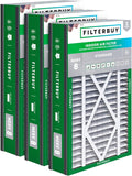Filterbuy 16x25x3 Air Filter MERV 8 Essential Dust & Allergy Defense, by Filterbuy
