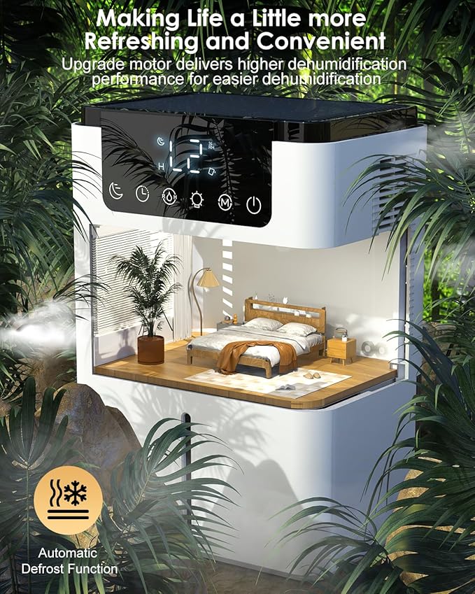 Dehumidifier, 75 OZ Quiet Dehumidifier - Image 5