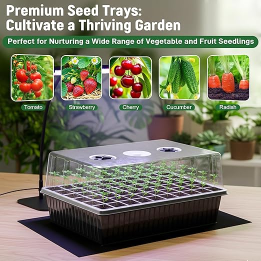 60-Cell Self-Watering Seed Starter Kit - Image 7